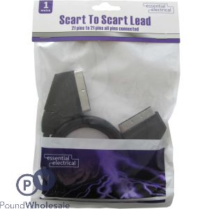 Scart To Scart Lead 1m