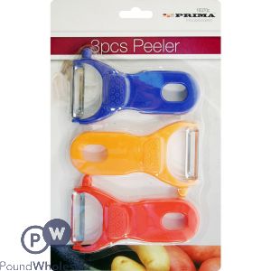 Prima Peelers 3 Assorted Colours