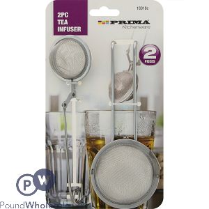 Prima Stainless Steel Tea Infuser 2pc