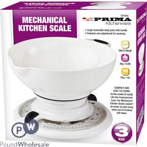 Prima Mechanical Kitchen Scale 3kg