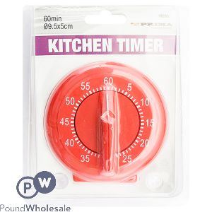 Prima Red 60-Minute Kitchen Timer