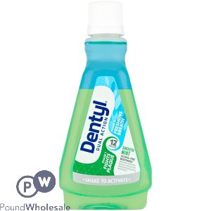 Dentyl Dual Action Smooth Mint Mouthwash 100ml