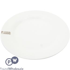 Avante Plain White Dinner Plate 23cm