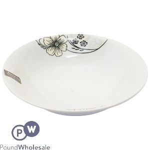 Avante Floral White Bowl 20cm