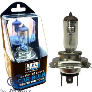 H4 White Light Car Bulb