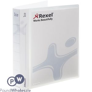 Rexel Ice Presentation Ringbinder Folder A4