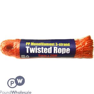 3 Strand Twisted Braded Rope 