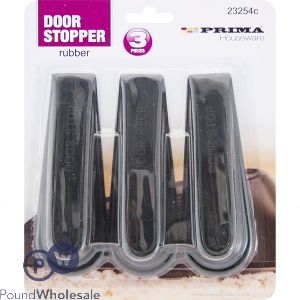 Prima Rubber Door Stopper 2pc