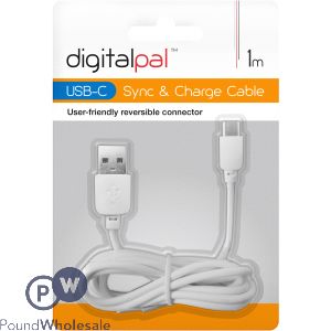 Digital Pal Usb-C Sync & Charge Cable 1M