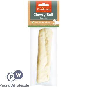 Pure Breed Rawhide Chewy Roll Dog Treat