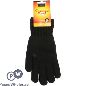 Austin Cole Men's Black Thermal Gloves