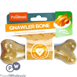 Pure Breed Chicken Gnawler Dog Bone 105g