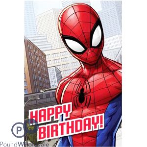 Marvel Spider-Man Birthday Card