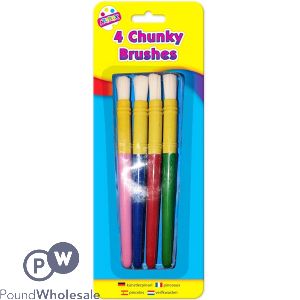 Artbox Chunky Paint Brushes 4 Pack