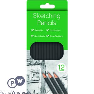 Sketching Pencils 12 Pack