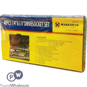 40pcs Socket Set 