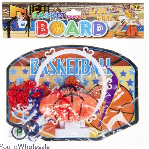 Basketball Board & Ball Play Set