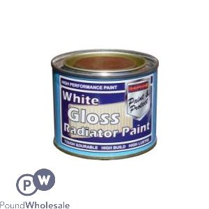 Rapide White Gloss Radiator Paint 