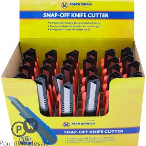 Marksman Snap-Off Knife Cutter CDU