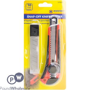 Box Cutter/Utility Knife (3 PACK) - Retractable Snap-Off Blades - Always  Razor Sharp - Perfect for Home/Office/Hobby/Arts and Crafts