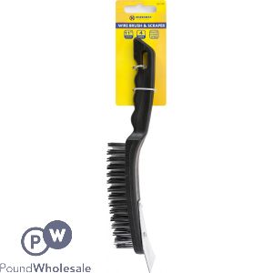 Marksman Wire Brush And Scraper 11"