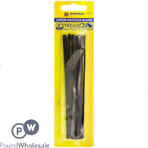 Marksman Junior Hacksaw Blades 6" 10 Pack