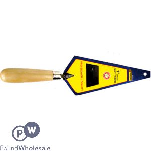 Marksman Pointing Trowel With Wooden Handle 7"