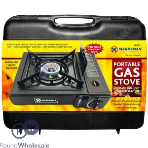 Marksman Portable Gas Cooker In Blow Case