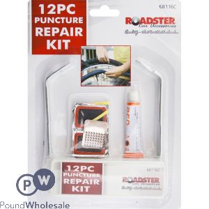 Roadster Puncture Repair Kit 12pc