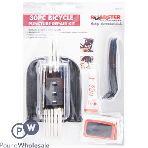 Roadster Bicycle Puncture Repair Kit 30pc