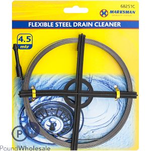 Marksman Flexible Steel Drain Cleaner 4.5m