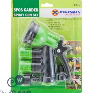 Marksman 5pc Garden Spray Gun Set