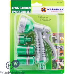 Marksman 6 Function Spray Gun Set 4 Pack