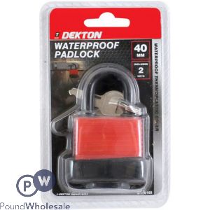 Dekton Waterproof Padlock 40mm