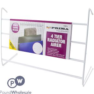 Prima 4 Tier Radiator Airer 2 Pack