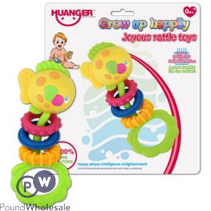 Huanger Fish With Links Baby Rattle Toy