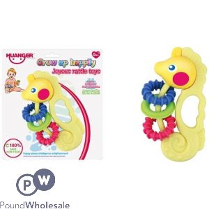 Huanger Seahorse With Links Baby Rattle Toy