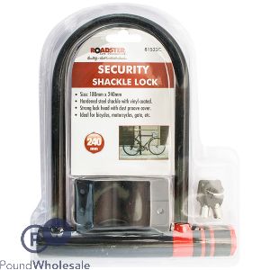 Roadster Security Shackle Lock 18cm X 24cm