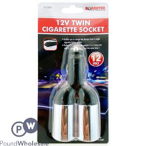 Roadster Twin Cigarette Socket 12V