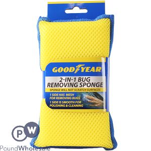 Goodyear 2-in-1 Bug Removing Sponge