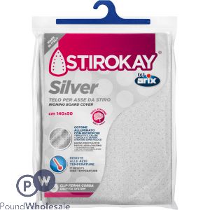 Stirokay Silver Micro Perforated Ironing Board Cover