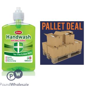 Certex Tea Tree & Aloe Vera Antibacterial Handwash 500ml Pallet Deal