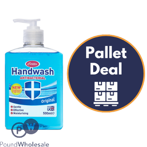 CERTEX ORIGINAL ANTIBACTERIAL HANDWASH 500ML PALLET DEAL