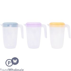Bello Lidded Pp Pitcher 2.25l Assorted Colours