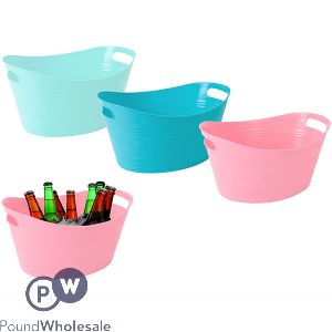 Bello Ice Bucket With Handles 47cm X 33cm X 20cm Assorted Colours
