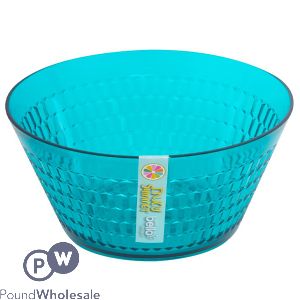 Bello Plastic Teal Honeycomb Small Bowl 700ml