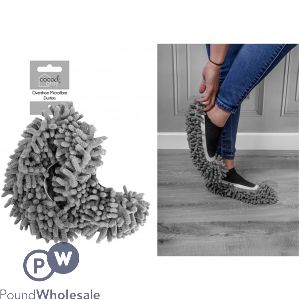 Coco & Gray Overshoe Microfibre Floor Duster Shoes 2 Pack