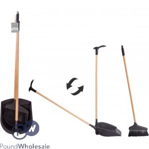 Coco & Gray Long Handled Dustpan & Brush