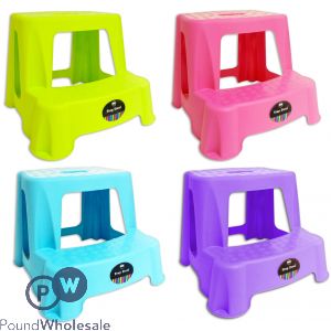 Kids Step-Stool 4 Assorted Colours
