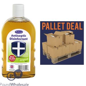 Dr Johnson's Antiseptic Disinfectant 500ml Pallet Deal